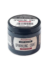 STAMPERIA STAMPERIA BLACK SPARKLING COAT 200ml