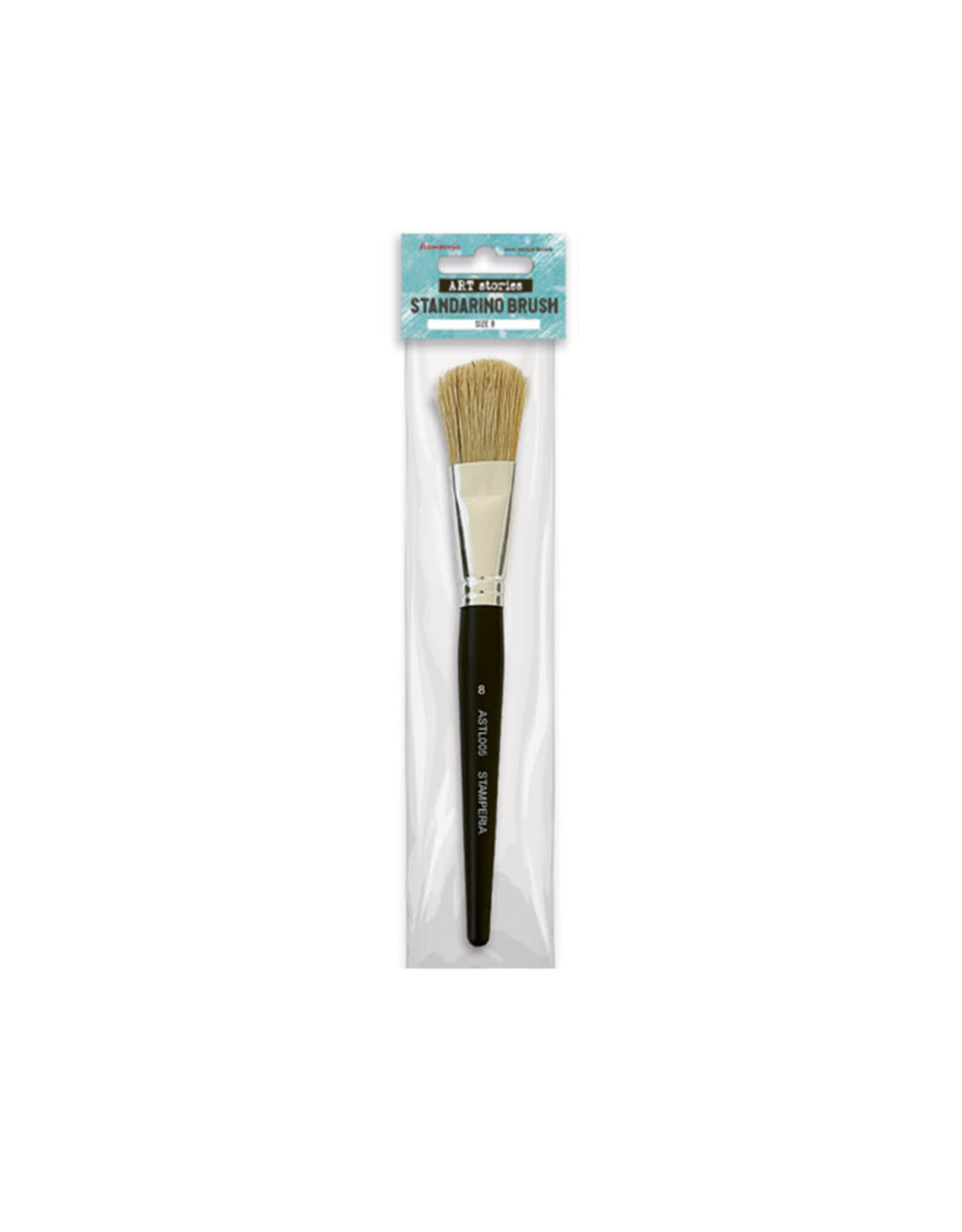 STAMPERIA STAMPERIA STANDARINO BRUSH SIZE 8