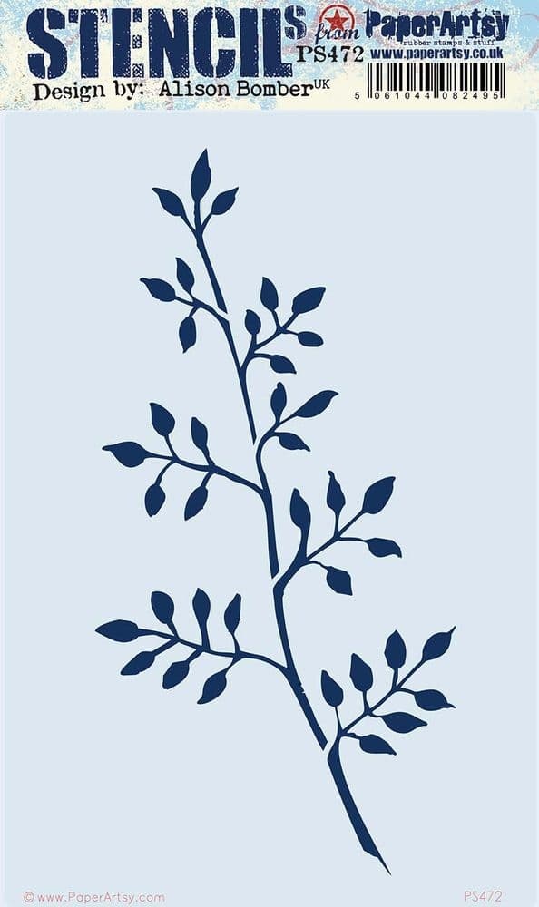 PAPER ARTSY PAPER ARTSY ALISON BOMBER PS472 STENCIL