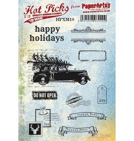 PAPER ARTSY PAPER ARTSY HOT PICKS HPXM10 CLING STAMP SET