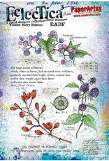 PAPER ARTSY PAPER ARTSY ECLECTICA ALISON BOMBER FODDER SCHOOL EABF CLING STAMP SET