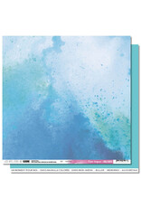 LES ATELIERS DE KARINE LES ATELIERS DE KARINE HOLI DAYS FUSION TURQUOISE 12x12 CARDSTOCK