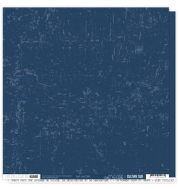 LES ATELIERS DE KARINE LES ATELIERS DE KARINE CULTURE SUD BLEU MARINE 12X12 CARDSTOCK