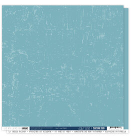 LES ATELIERS DE KARINE LES ATELIERS DE KARINE CULTURE SUD BLEU AZUR 12X12 CARDSTOCK