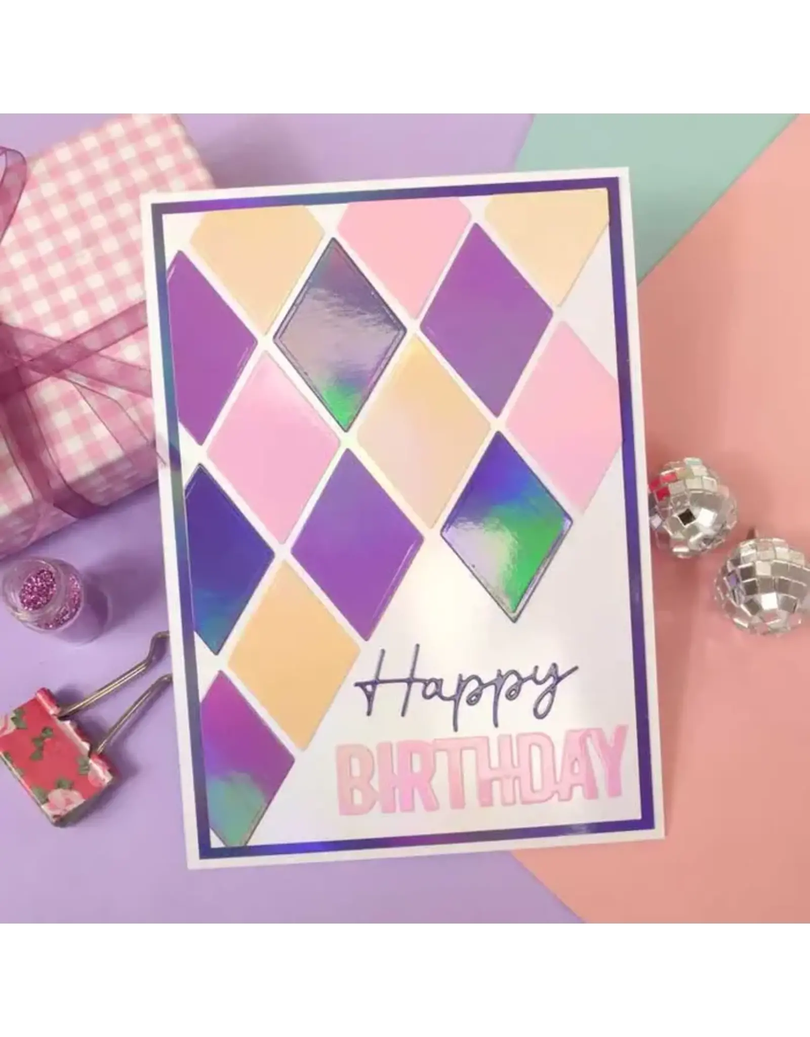 HUNKYDORY CRAFTS LTD. HUNKYDORY ADORABLE SCORABLE RAINBOW FINISH - COLOUR SELECTION A4 20 SHEETS