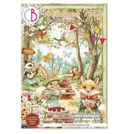 CIAO BELLA CIAO BELLA WOODLAND JUNK JOURNAL & EPHEMERA 32/PK