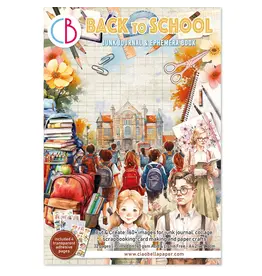 CIAO BELLA CIAO BELLA BACK TO SCHOOL JUNK JOURNAL & EPHEMERA 32/PK