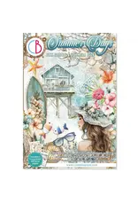 CIAO BELLA CIAO BELLA SUMMER DAYS JUNK JOURNAL & EPHEMERA 32/PK