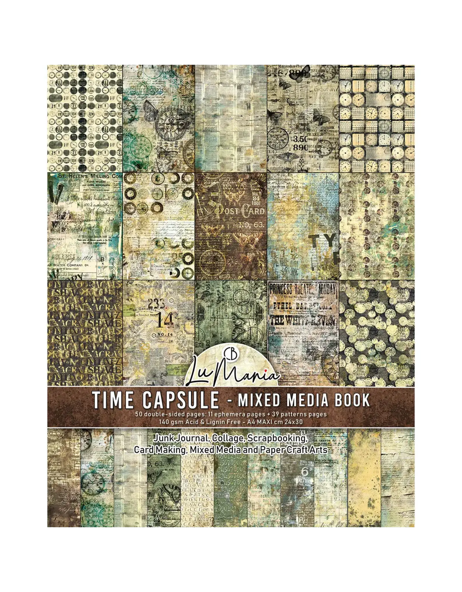 CIAO BELLA CIAO BELLA MIXED MEDIA BOOK TIME CAPSULE A4 MAXI