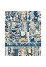 CIAO BELLA CIAO BELLA MIXED MEDIA BOOK URBAN BLUE DENIM A4 MAXI