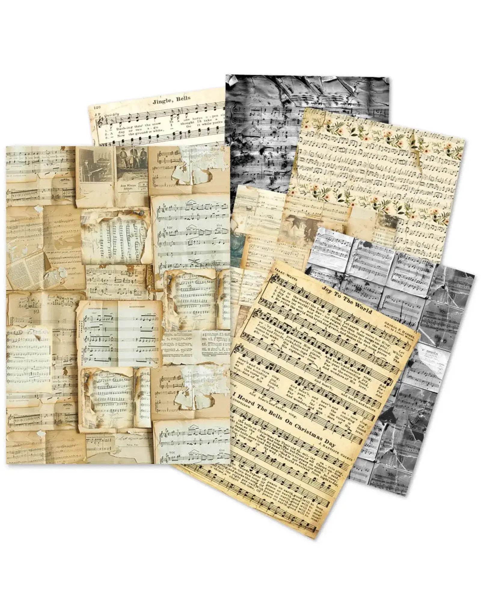 CIAO BELLA CIAO BELLA MUSIC SHEET A5 TISSUE PAPER 24/PK