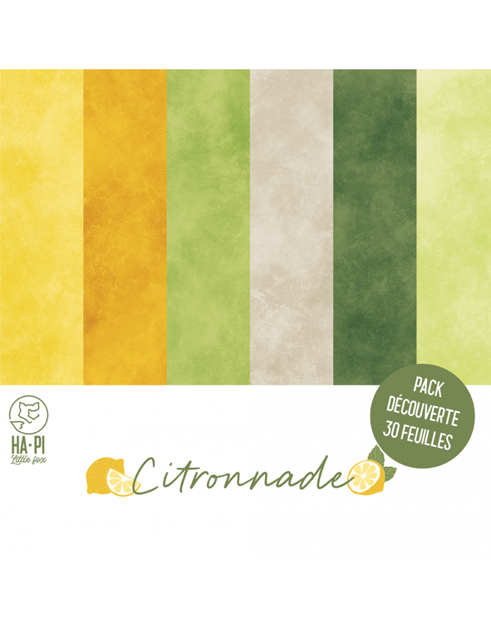 HA-PI LITTLE FOX HA-PI LITTLE FOX COLLECTION CITRONNADE 12x12 DISCOVERY PACK 2