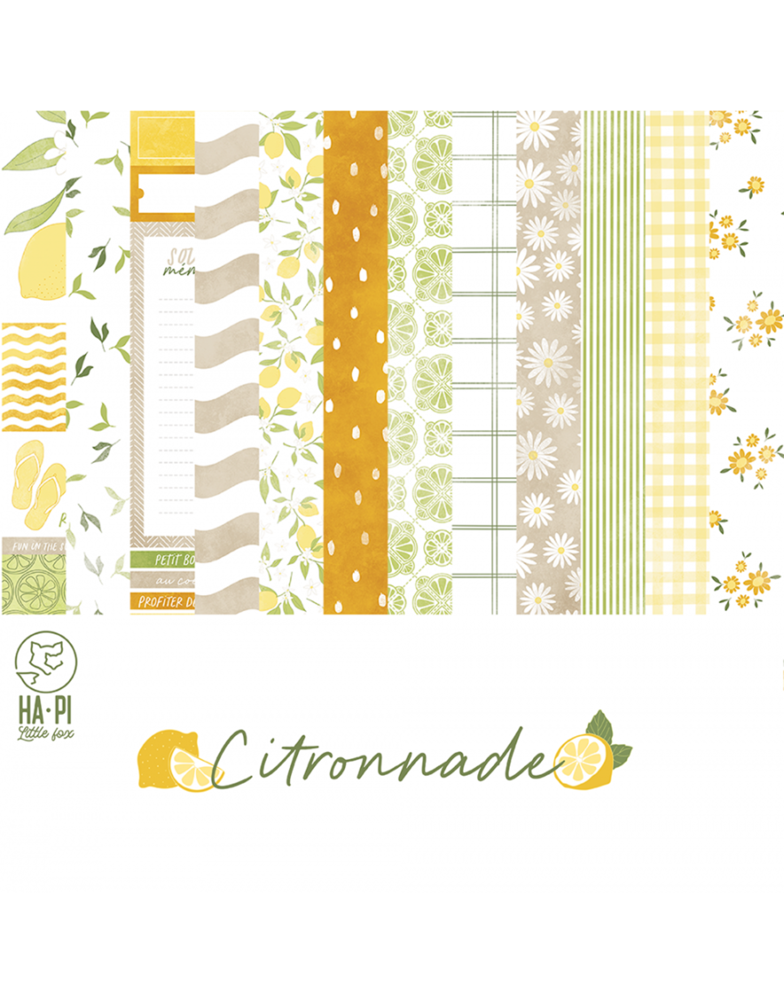 HA-PI LITTLE FOX HA-PI LITTLE FOX COLLECTION CITRONNADE 12x12 COLLECTION PACK