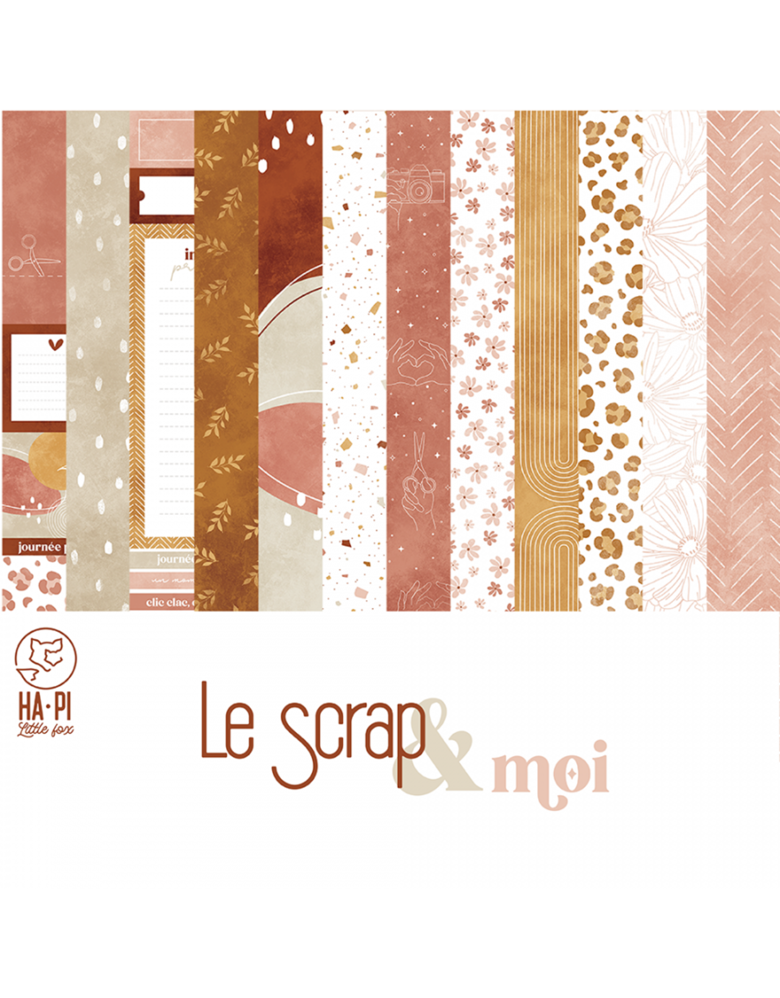 HA-PI LITTLE FOX HA-PI LITTLE FOX COLLECTION LE SCRAP & MOI 12x12 COLLECTION PACK