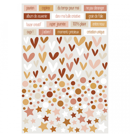 HA-PI LITTLE FOX HA-PI LITTLE FOX COLLECTION LE SCRAP & MOI 3D PUFFY STICKERS