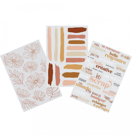 HA-PI LITTLE FOX HA-PI LITTLE FOX COLLECTION LE SCRAP & MOI TRANSFERTS RUB-ON