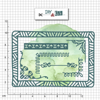 DIY & CIE DIY & CIE CADRES ART DÉCO DIE SET