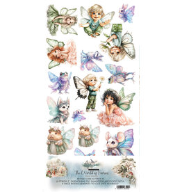 ALCHEMY OF ART ALCHEMY OF ART THE WORLD OF FAIRIES 6x12 EXTRAS DIE-CUTS SET