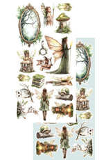ALCHEMY OF ART ALCHEMY OF ART THE WORLD OF FAIRIES 6x12 EXTRAS DIE-CUTS SET