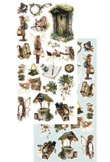 ALCHEMY OF ART ALCHEMY OF ART THE WORLD OF FAIRIES 6x12 EXTRAS DIE-CUTS SET