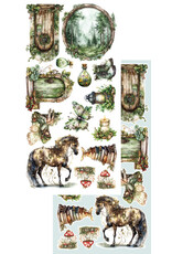 ALCHEMY OF ART ALCHEMY OF ART THE WORLD OF FAIRIES 6x12 EXTRAS DIE-CUTS SET