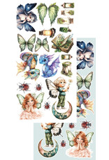 ALCHEMY OF ART ALCHEMY OF ART THE WORLD OF FAIRIES 6x12 EXTRAS DIE-CUTS SET