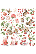 MAJA DESIGNS MAJA DESIGN STRAWBERRY THIEF PAPER PACK 12x12