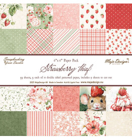 MAJA DESIGNS MAJA DESIGN STRAWBERRY THIEF PAPER PACK 6X6