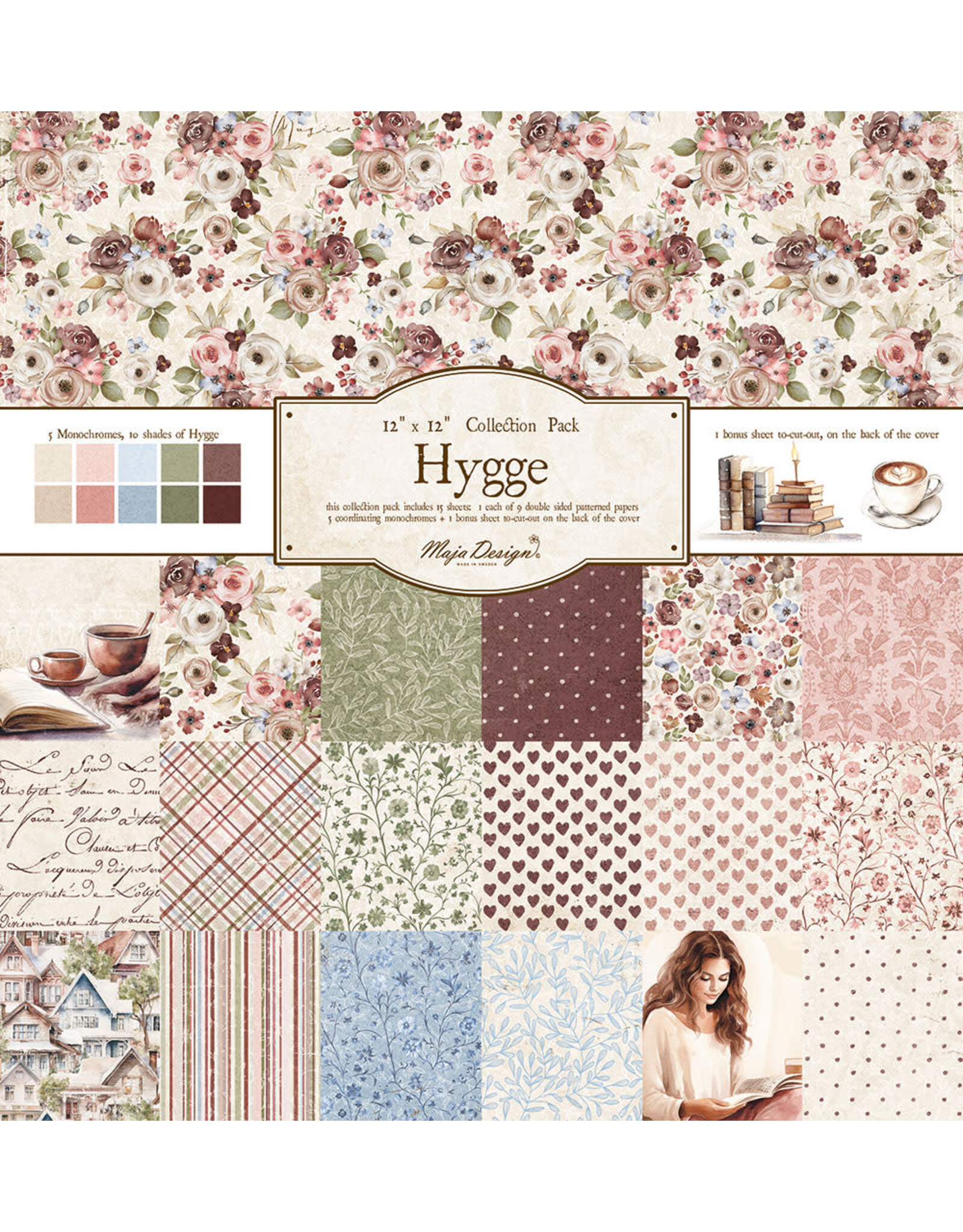 MAJA DESIGNS MAJA DESIGN HYGGE PAPER PACK 12x12
