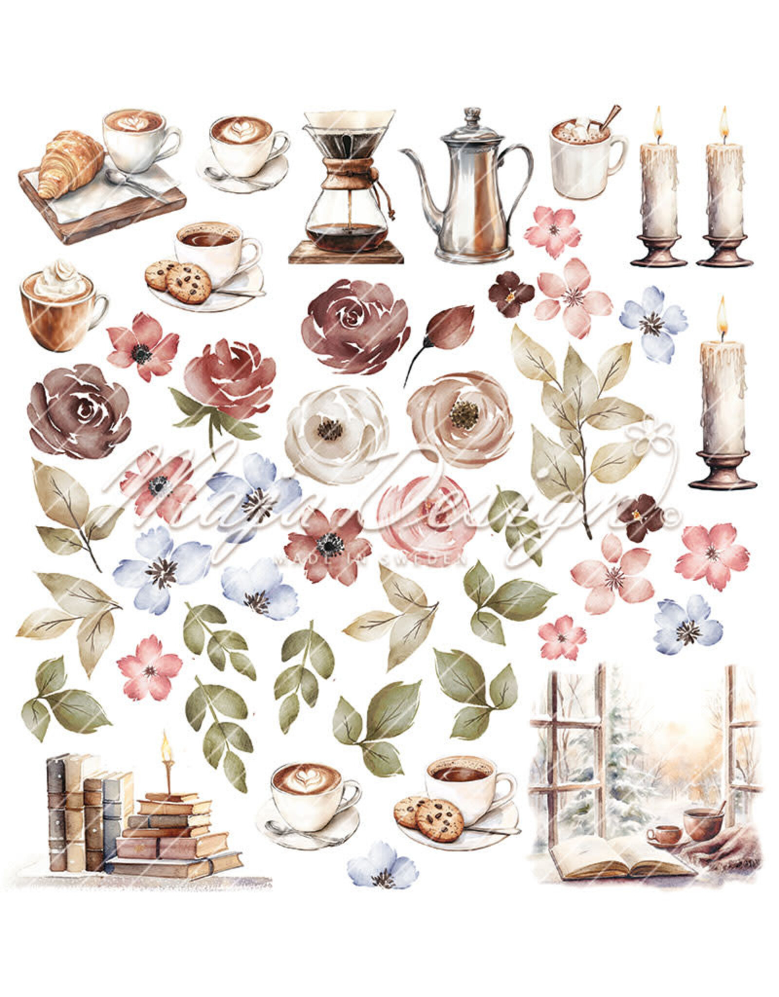 MAJA DESIGNS MAJA DESIGN HYGGE PAPER PACK 12x12
