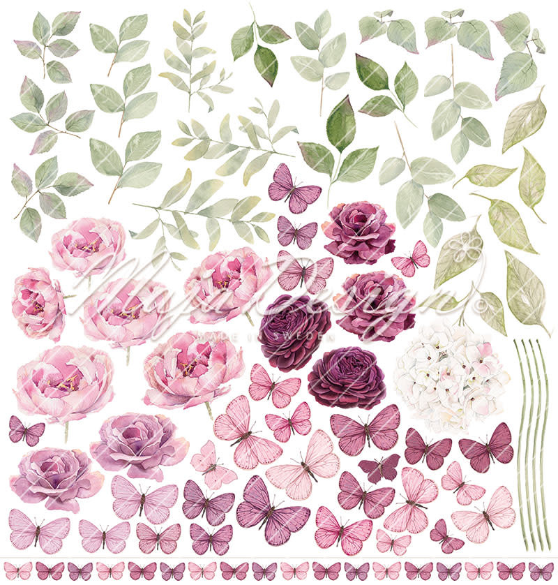 MAJA DESIGN MUM'S GARDEN PAPER PACK 12x12