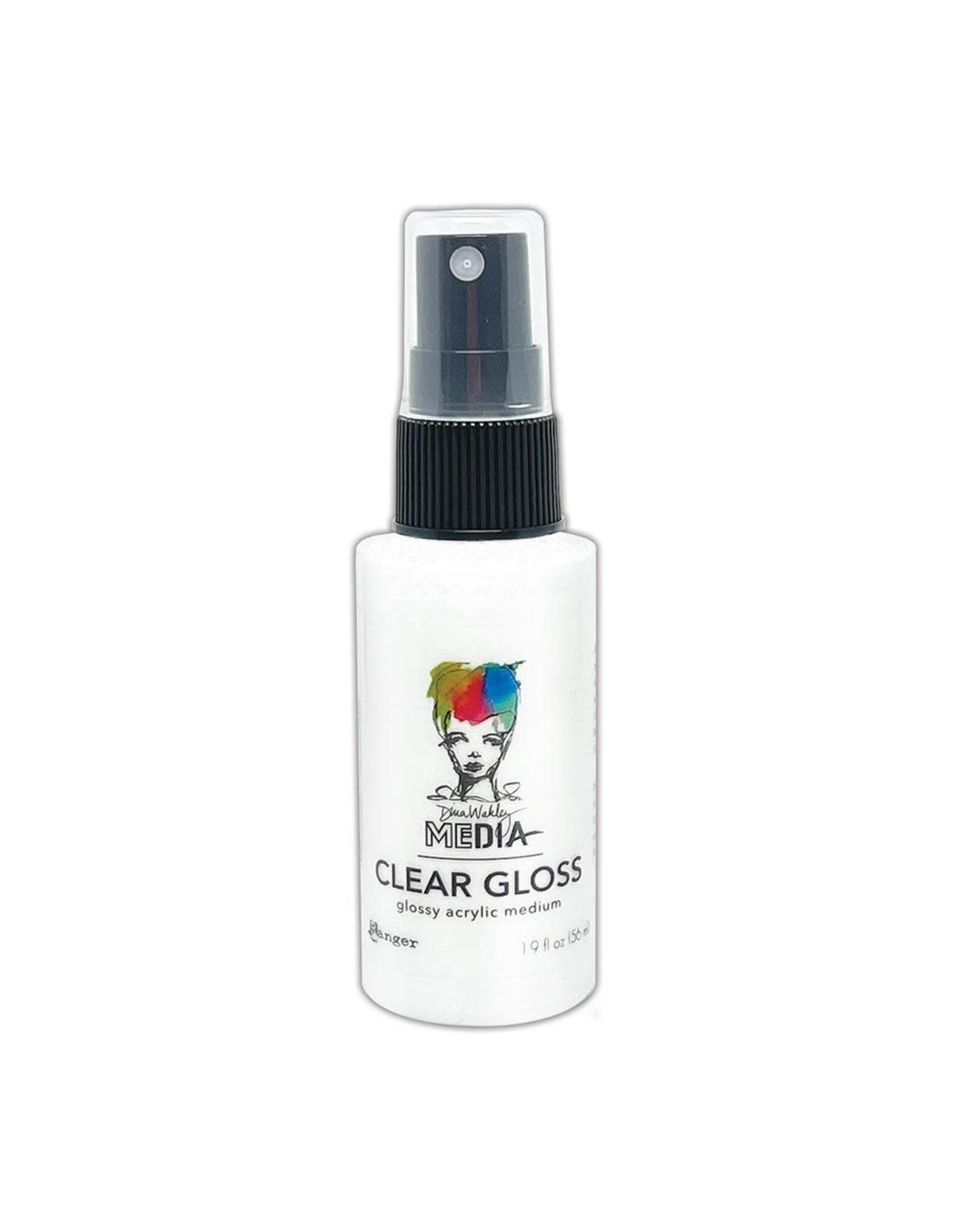 RANGER RANGER DINA WAKLEY MEDIA GLOSS SPRAY CLEAR 2OZ