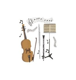 JOLEE’S JOLEE'S BOUTIQUE MUSICAL TRIO 3D STICKERS