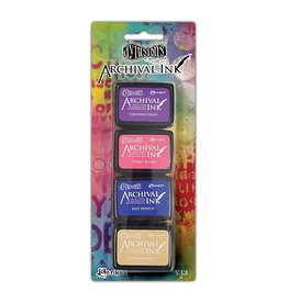 RANGER DYLUSIONS ARCHIVAL MINI INK PAD KIT #6