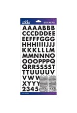 AMERICAN CRAFTS AMERICAN CRAFTS STICKO BLACK FUTURA BOLD SMALL ALPHABET STICKERS