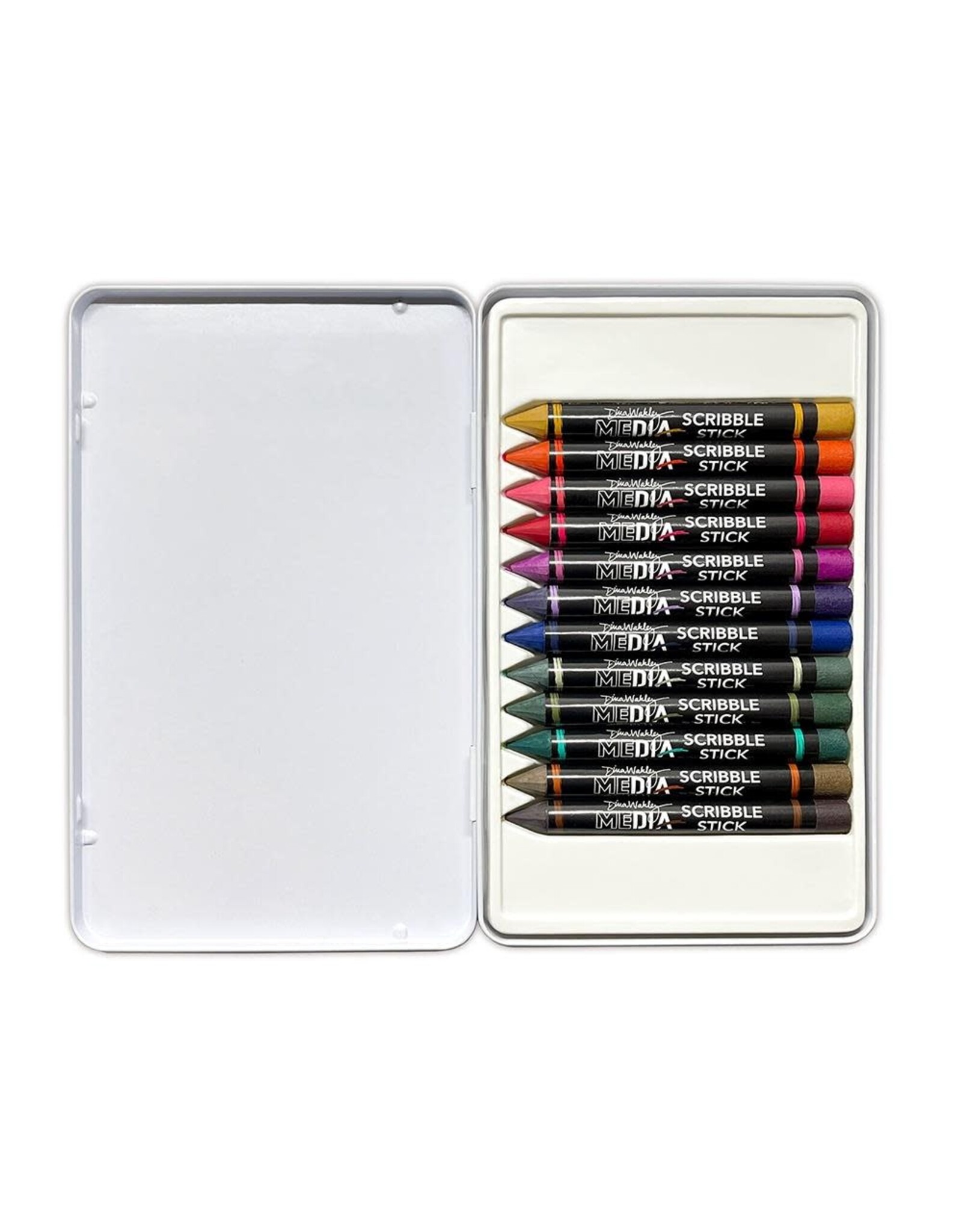 RANGER DINA WAKLEY MEDIA SCRIBBLES STICKS SET 5 12/PK