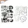 ELIZABETH CRAFT DESIGNS ELIZABETH CRAFT DESIGNS ART JOURNAL SPECIALS GARDEN OF LOVE CLEAR STAMP SET & DIE SET