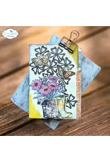 ELIZABETH CRAFT DESIGNS ELIZABETH CRAFT DESIGNS ART JOURNAL SPECIALS GARDEN OF LOVE CLEAR STAMP SET & DIE SET