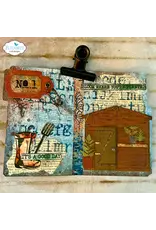 ELIZABETH CRAFT DESIGNS ELIZABETH CRAFT DESIGNS ART JOURNAL SPECIALS IN THE GARDEN SHED DIE SET