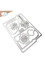 ELIZABETH CRAFT DESIGNS ELIZABETH CRAFT DESIGNS ART JOURNAL SPECIALS BLOOM FILE FOLDER DIE SET