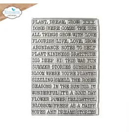 ELIZABETH CRAFT DESIGNS ELIZABETH CRAFT DESIGNS ART JOURNAL SPECIALS JOURNAL PHRASES 5 CLEAR STAMP SET