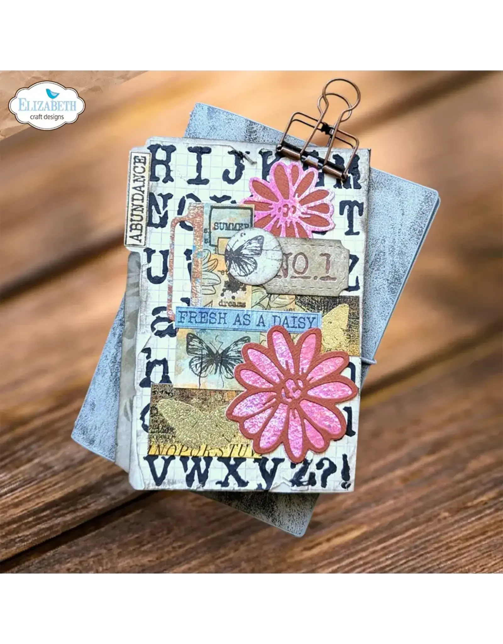 ELIZABETH CRAFT DESIGNS ELIZABETH CRAFT DESIGNS ART JOURNAL SPECIALS BY DEVID JOURNAL STENCILS 8 STENCIL SET 4/PK
