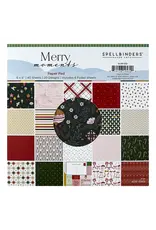 SPELLBINDERS SPELLBINDERS MERRY MOMENTS COLLECTION 6x6 PAPER PAD