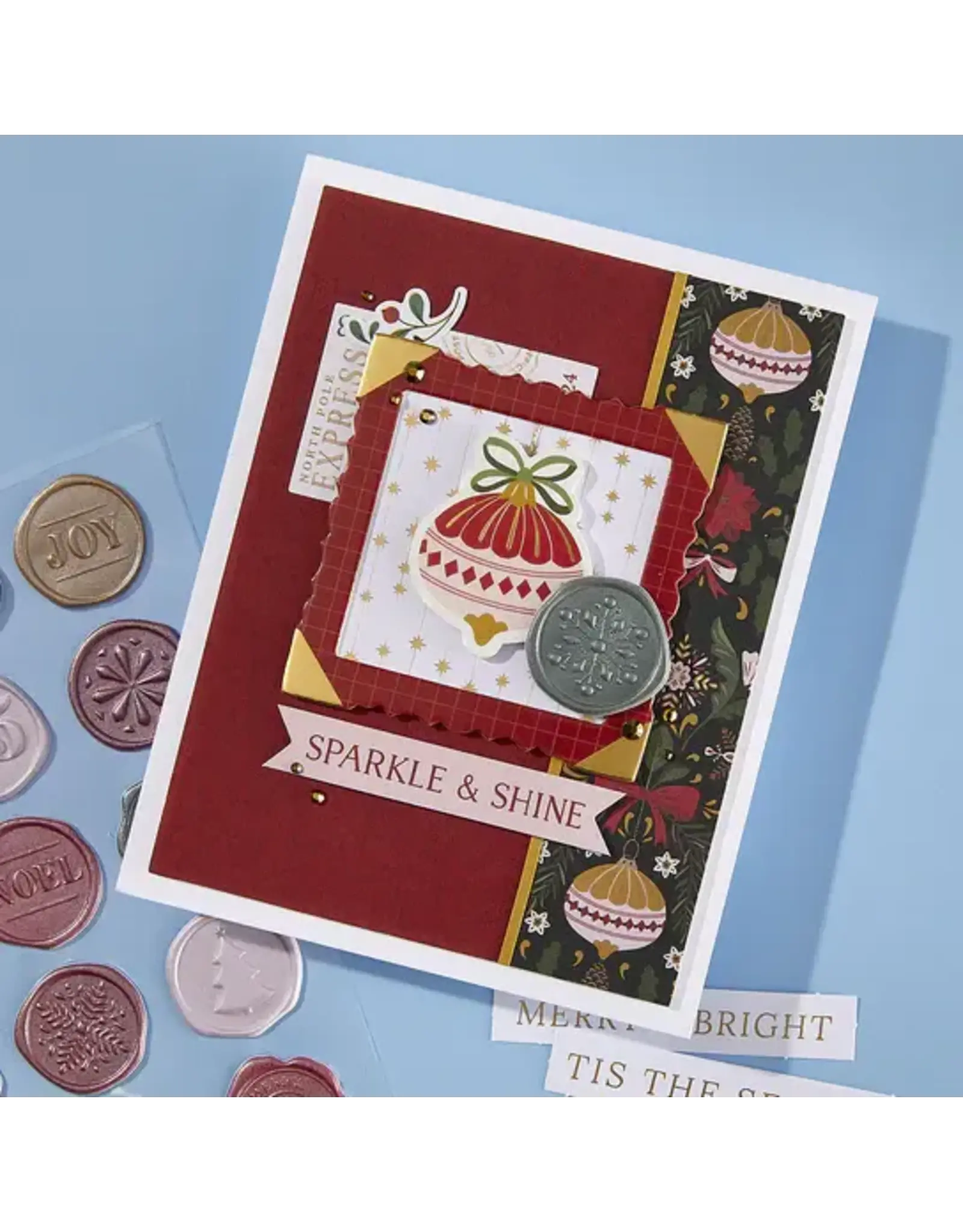 SPELLBINDERS SPELLBINDERS MERRY MOMENTS COLLECTION 6x6 PAPER PAD