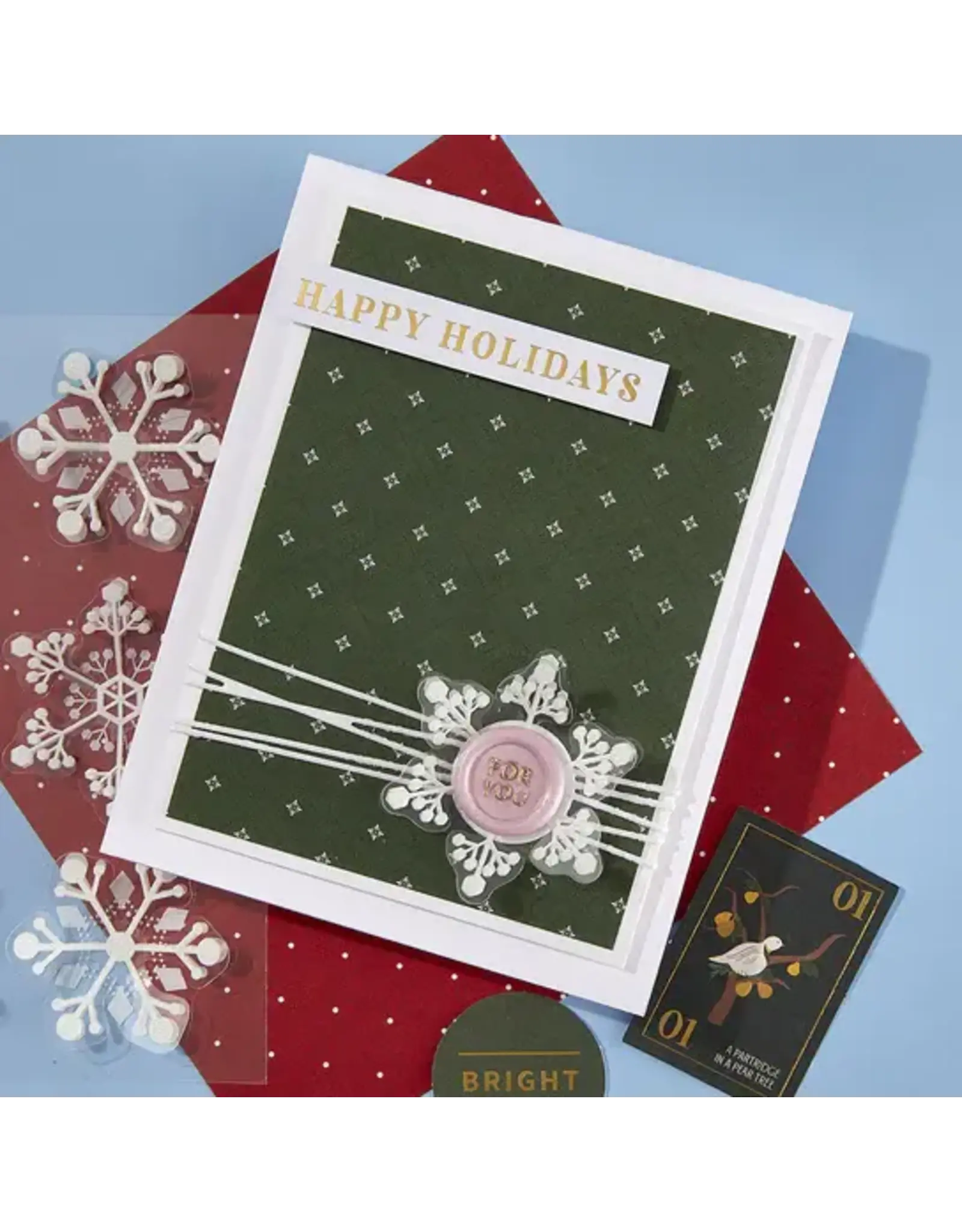 SPELLBINDERS SPELLBINDERS MERRY MOMENTS COLLECTION 6x6 PAPER PAD