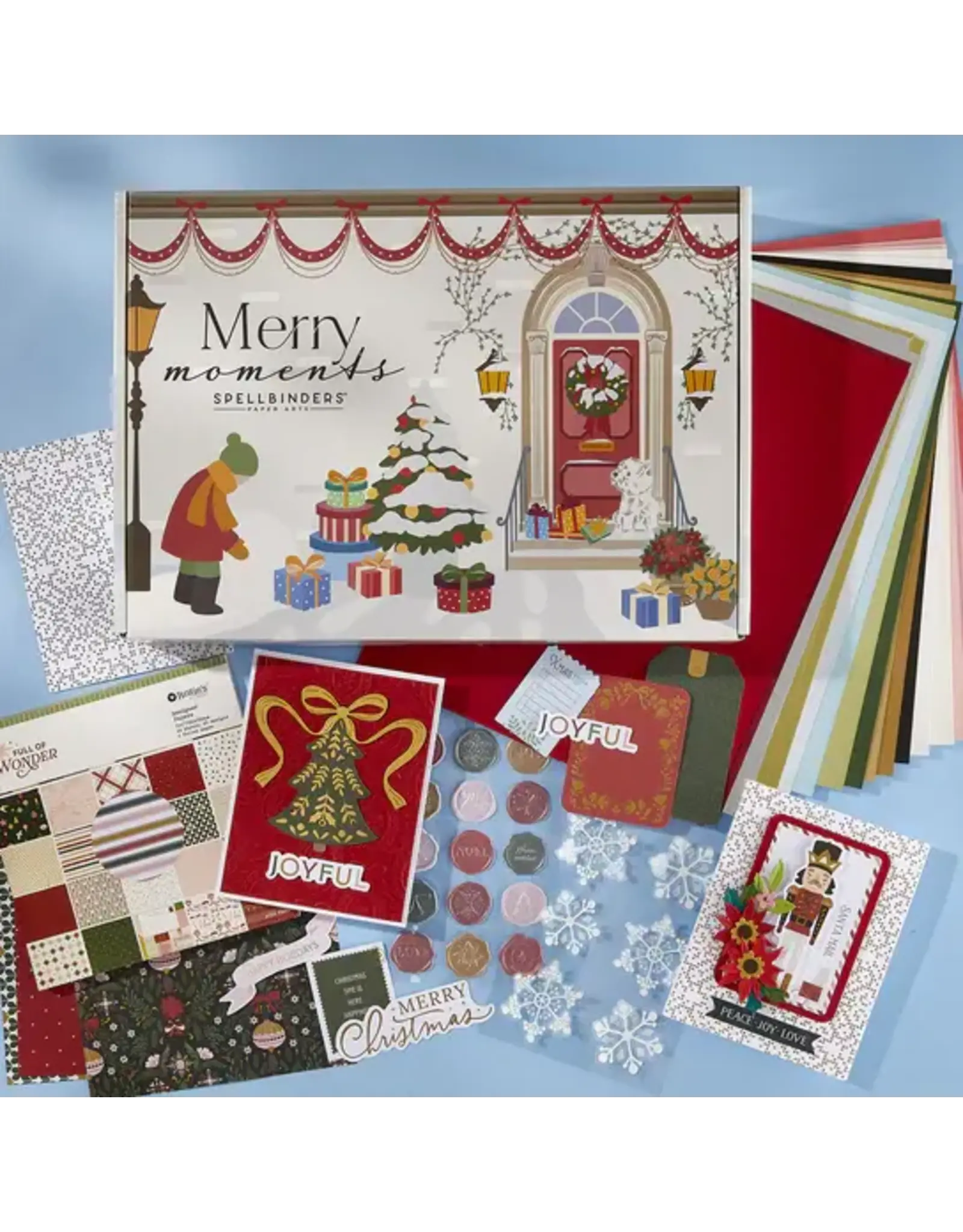SPELLBINDERS SPELLBINDERS MERRY MOMENTS LIMITED EDITION HOLIDAY CARDMAKING KIT 2025