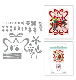 SPELLBINDERS SPELLBINDERS MERRY MOMENTS COLLECTION GIFTING BOW ETCHED DIE SET