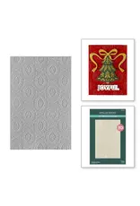 SPELLBINDERS SPELLBINDERS MERRY MOMENTS COLLECTION CHRISTMAS CAMEOS 3D EMBOSSING FOLDER