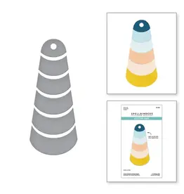 SPELLBINDERS SPELLBINDERS COLOR SWATCH PETAL STACK ETCHED DIE SET