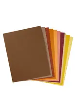 SPELLBINDERS SPELLBINDERS FALL ASSORTMENT COLORWHEEL CARDSTOCK 8.5x11 10/PK